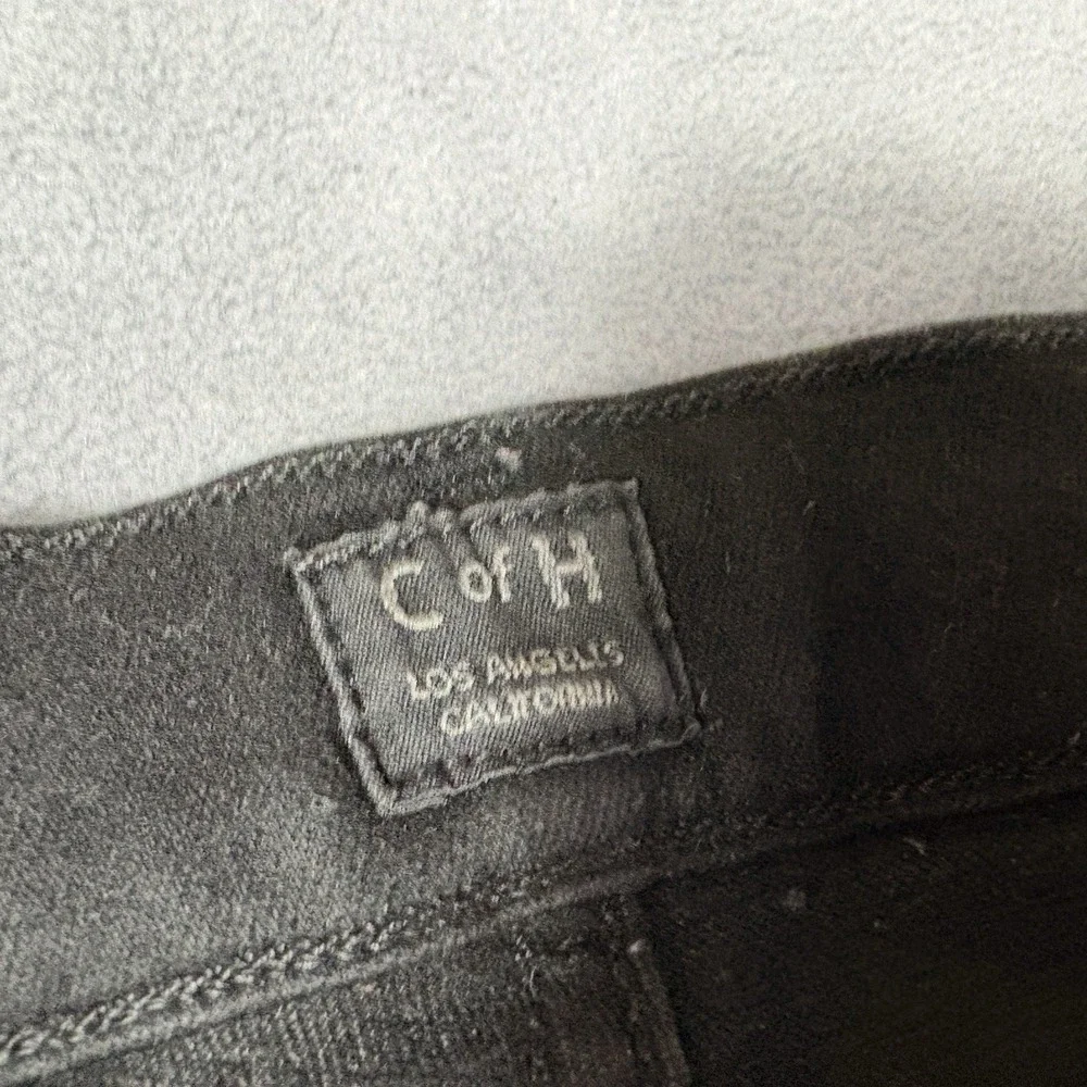 Citizens of Humanity Size 31 Rocket High Rise Skinny Jeans Black Stretch USA